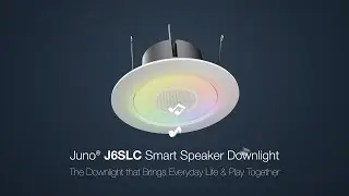 Juno® J6SLC Smart Speaker Downlight with RGBW
