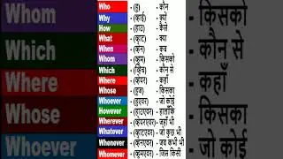 WH words words with ever @sanreetienglishacademy  Wh words meaning  #shorts #whwords #youtubeshorts