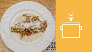 Silently Cooking - Beer Braised Chicken Tacos with Homemade Corn Tortillas