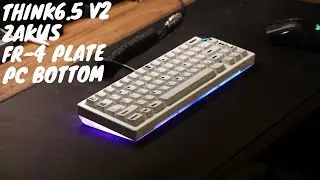 [ASMR] Think6.5 V2 with Zakus | Typing Test | Sound Test