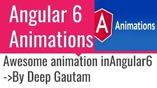 Animations in Angular 6