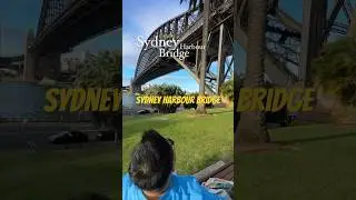 ENJOY THE VIEW OF SYDNEY HARBOUR BRIDGE #travel #trendingshorts #sydney #australia