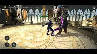 Hellfreak (17 power) vs Opardin Clanfather (20 power) MANUAL fight