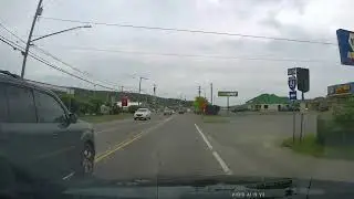 Ithaca to Oneonta, New York (Time-lapse 6x)
