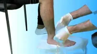Taking a Cast with a STS Sock