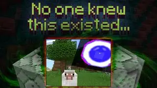 We Found Forgotten Developer Features in an old Version of Minecraft...