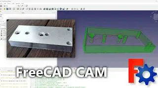 CNC CAM G Code toolpath - Modelling and milling an aluminum replacement part