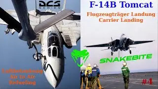 ✈ DCS | 🥽 VR | F-14B Tomcat 😾| Air to Air Refueling & Carrier Landing | Saitek X52 | Oculus Rift S