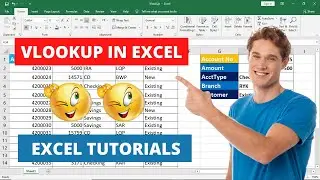 How to use VLOOKUP Formula in Excel | Excel Tutorials