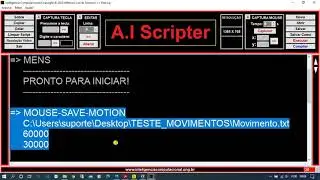 Mapeamento de Movimentos do Mouse