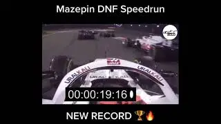 Nikita Mazepin DNF Speedrun | WR - 25.05 | F1 meme