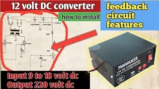 Adding Feedback Circuit to Your 12v DC Converter//how to install feedback circuit on DC converter