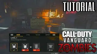 HOW TO USE THE CRAFTING TABLE GUIDE (Vanguard Zombies Tutorial)