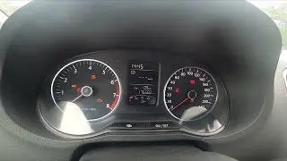 How to Navigate Through the Speedometer Display Volkswagen Polo V ( 2009 – 2017 )