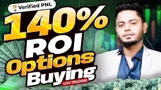 Live Profit from Options Trading! || 140% ROI 😱