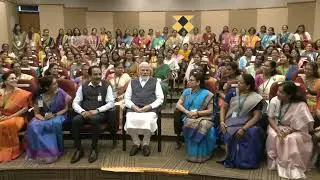 PM Modi meets women scientists involved in Chandrayaan-3 lunar Mission #divakhushi #isro #ch3