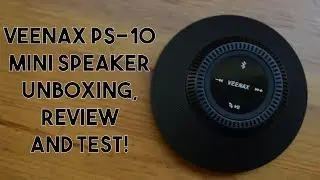 Veenax PS-10 Mini Bluetooth Speaker Unboxing, Review and Test!