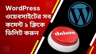 How to Delete All Comments on WordPress Using Plugin in One Click Bangla