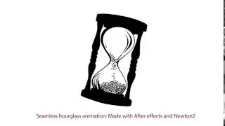 Seamless hourglass animation