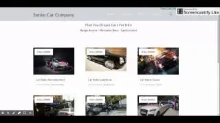 simple car rent system php project