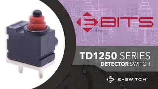 E-Switch E-Bits: TD1250 Series Detector Switch