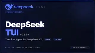 DeepSeek TUI - Terminal Agent for DeepSeek V4