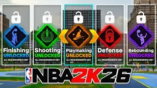 HOW TO UNLOCK EVERY BUILD SPECIALIZATION FAST on NBA 2K26 (Shooting, Finishing, Playmaking, Defense)