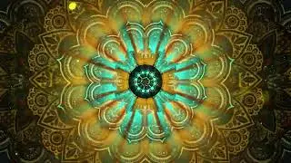 Mandala Flower Design Background VJ Loop Video | No Copyright Background Video