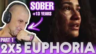 SOBER GUY watches ** EUPHORIA ** for the FIRST TIME | Euphoria Reaction [S02E05 - Part 1]