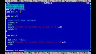 C Program - External Variable