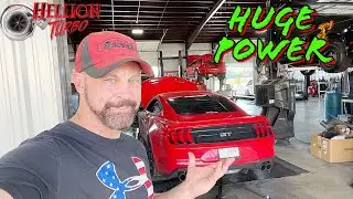 My NEW Hellion Twin Turbo Mustang Makes Big Power!  Wow!!