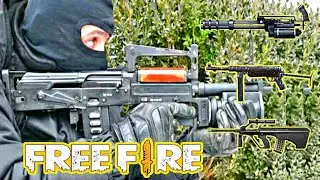 TODAS AS ARMAS DO Free Fire NA VIDA REAL