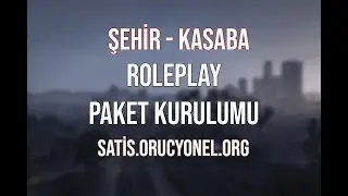 FiveM ŞEHİR/KASABA SİSTEMİ PAKET KURULUMU NASIL YAPILIR (YETKİ,GENEL AYARLAR,64 SLOT)