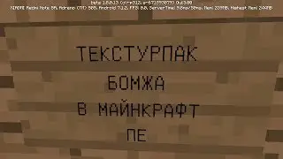 КАК СКАЧАТЬ ТЕКСТУРЫ БОМЖА В МАЙНКРАФТ?
