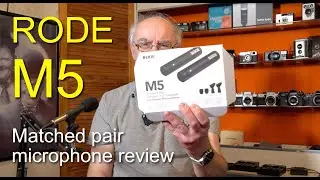 Rode M5 matched pair microphone review.