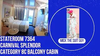 Stateroom 7364 Carnival Splendor