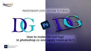 Photoshop Logo Design Tutorial || How to Make a Logo in Adobe Photoshop