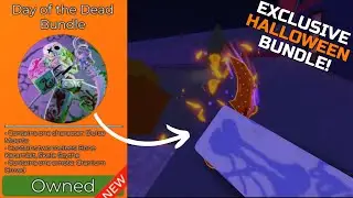 Reviewing the NEW HALLOWEEN BUNDLE in Arsenal! (Roblox)