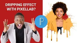 How To Do DRIPPING EFFECTS with Pixellab 😱😱