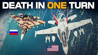 Su-33 Flanker-D Vs F/A-18C Hornet DOGFIGHT | Digital Combat Simulator | DCS |