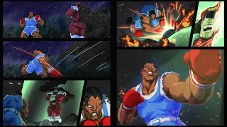 Street Fighter V - Arcade Mode + Secret Fight - Balrog - Hardest - SFA Route [1CC]