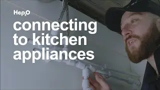 How to connect Hep2O to kitchen appliances