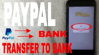 ✅  How To Transfer Money From Paypal To Bank Account 🔴