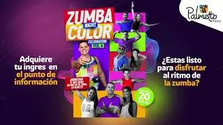 Zumba Night Color 2024 en Palmetto Plaza