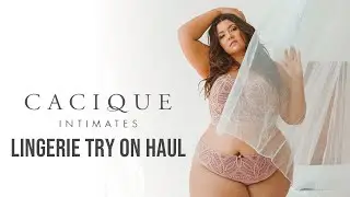 PLUS SIZE LINGERIE TRY ON HAUL | Cacique Intimates - What I Wear | Sometimes Glam