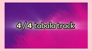 #4/4 tabala track  // kishore Musicals official //