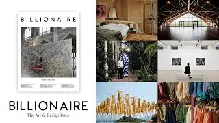 BILLIONAIRE - The Art and Design Issue - Out Now!