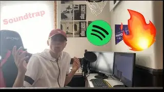 Making a HARD 808 beat on Soundtrap!! Cleanest beat without a melody