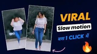 Instagram Viral Slow motion Video Editing 😱 Easy Capcut Tutorial