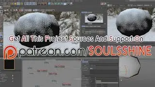 V10(Part1) ARNOLD RENDER CINEMA4D ADVANCED PROCEDURAL SNOW SHADERS